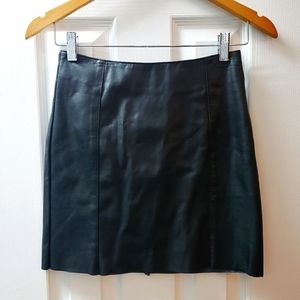 Sexy leatherette mini